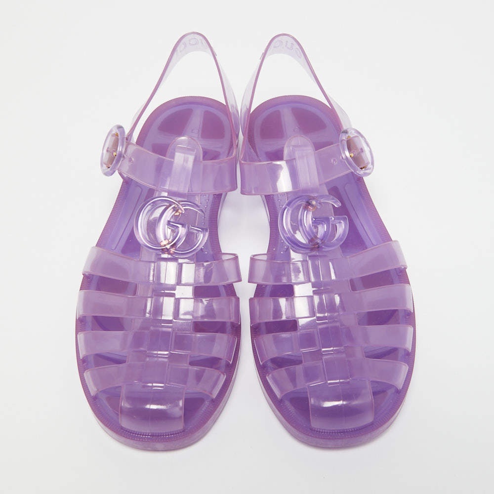 Gucci GG Fisherman Jelly Sandal